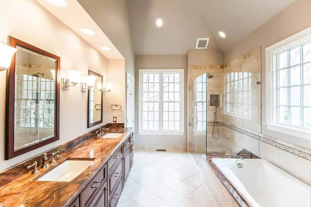 Custom bathrooms